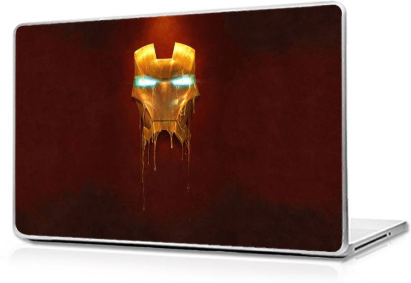 Iron Face Logo - Balaji Enterprise Iron man face logo Vinyl Laptop Decal 15.6 Price ...