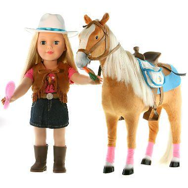 Paradise Horses Logo - Paradise Horses Doll & Horse Playset - Blonde & Blonde Horse - Sam's ...