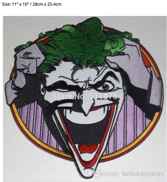 Iron Face Logo - 11 THE JOKER Face Logo LARGE Comics Batman TV Movie Series