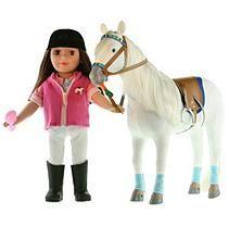 Paradise Horses Logo - Paradise Horses Doll & Horse Playset - Brunette & White Horse ...