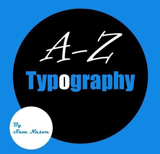 2 Blue Z Logo - A - Z Typography by redhotjohn21 | Blurb Books UK