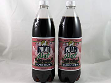 Polar Soda Logo - Amazon.com : Black Cherry Soda by Polar Beverages 1 liter 33.8 fl