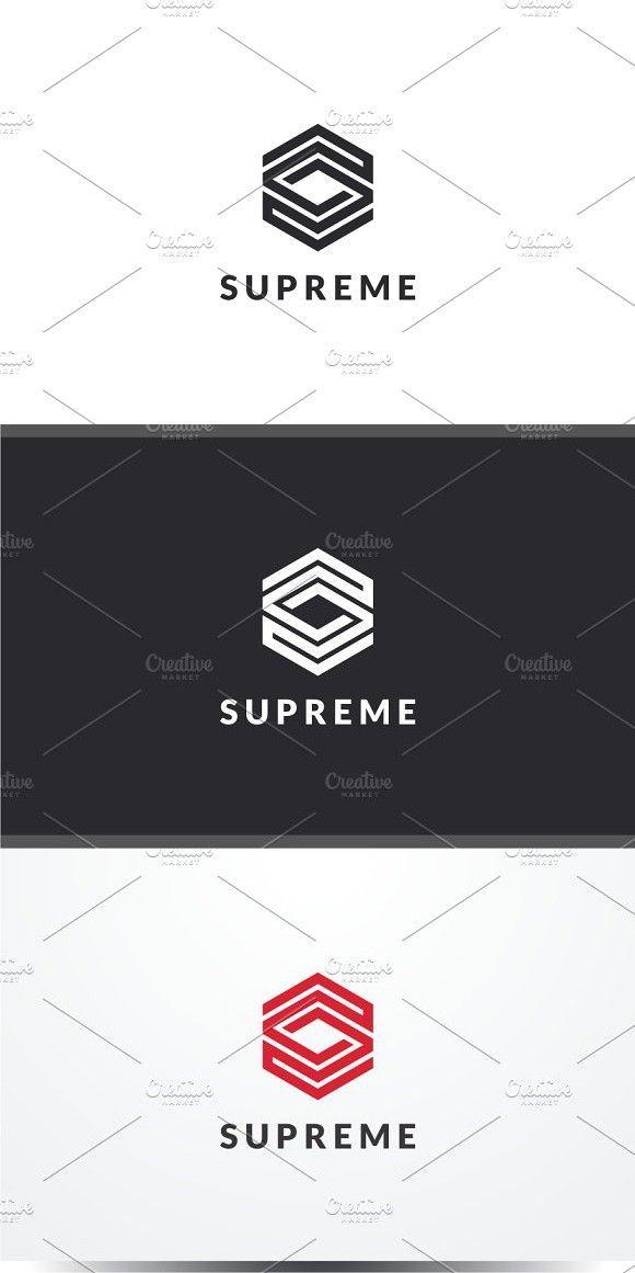 Surpeme Name Text Logo - Supreme - Letter S Logo | Logo Templates | Pinterest | Logos ...