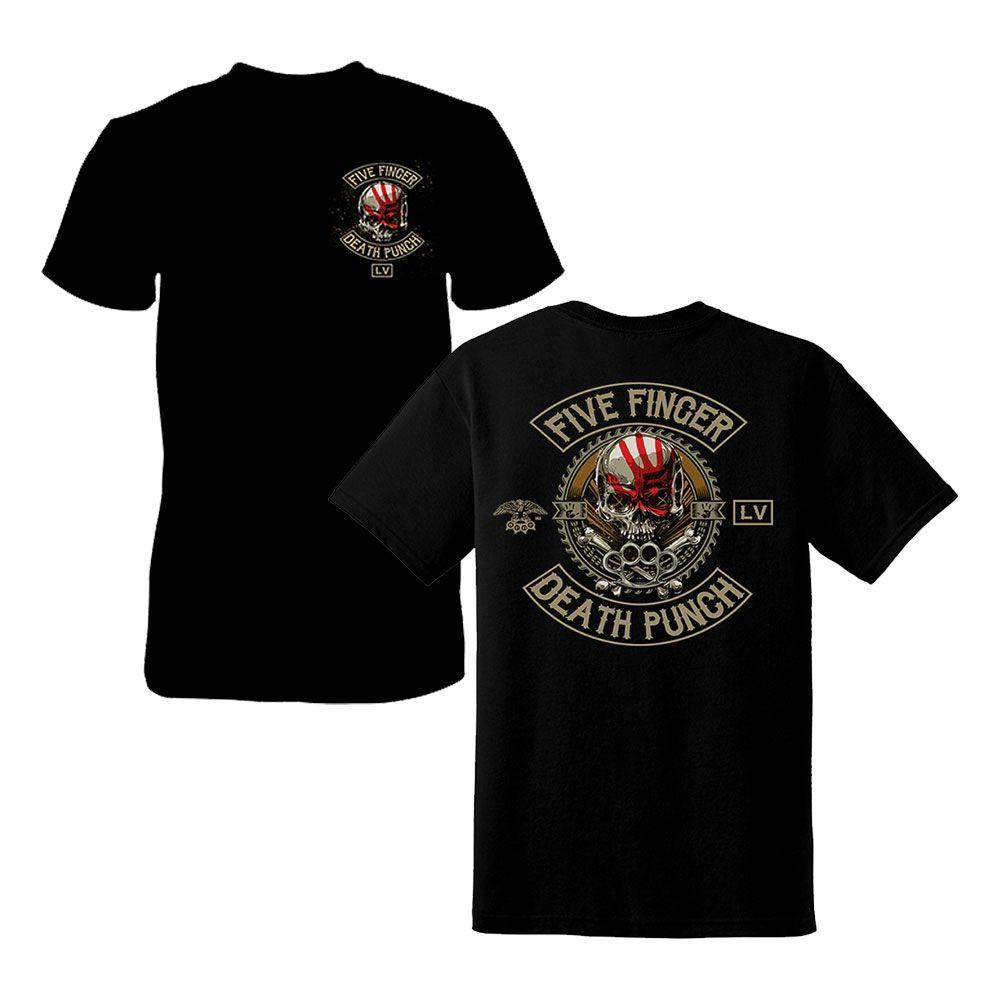 Ffdp Logo - Five Finger Death Punch | LV Crest | T-Shirt