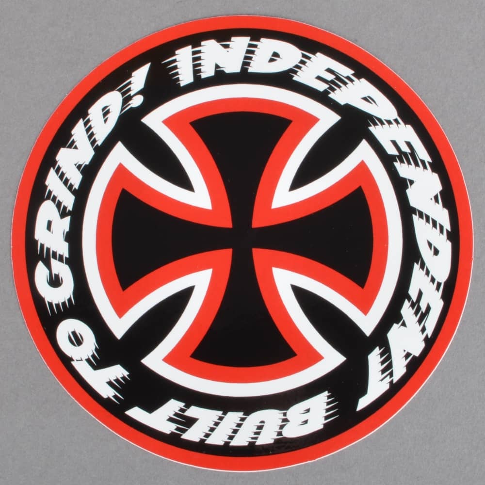 Independent Skate Logo - Independent Trucks Speed Kills Skateboard Sticker - 4