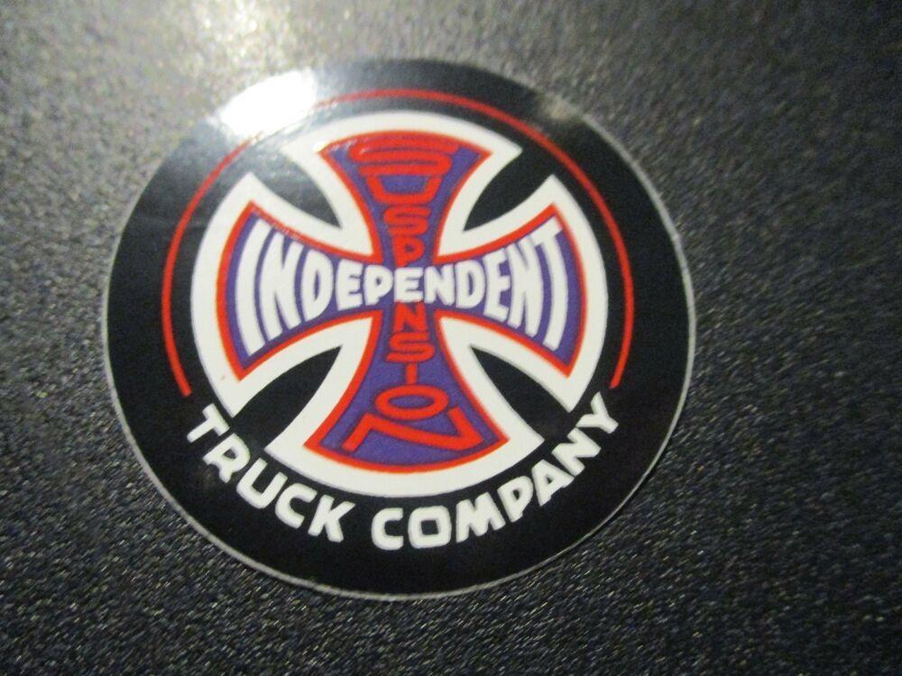 Independent Skate Logo - INDEPENDENT TRUCKS BlkRd Suspen Skateboard Logo Skate Sticker 1.75 ...
