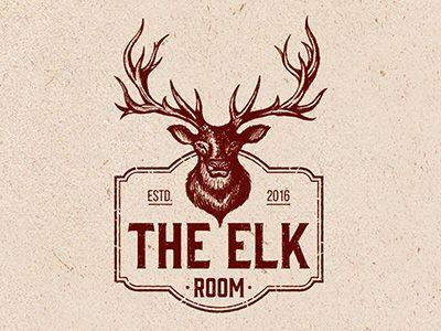 Elk Logo - The Elk Room by Dmitry Litvinenko | Dribbble | Dribbble