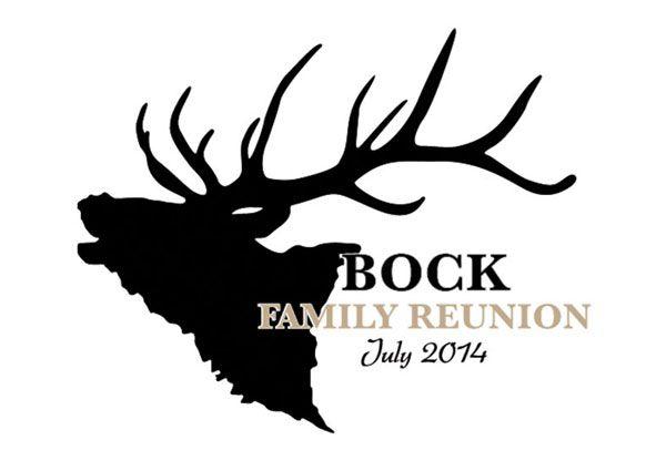 Elk Logo - Semi Custom Logo Design. Family Reunion Logos