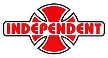 Independent Skate Logo - Independent Trucks OGBC Red Skateboard Sticker skate