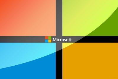 Shiny Microsoft Logo - More wallpaper of Microsoft's new 2012 logo!. AMDwallpaper.com