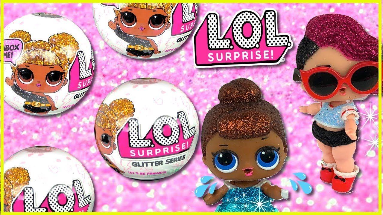 LOL Doll Glitter Logo - LOL Surprise Glitter Series Baby Doll Toys - Pee, Cry, Color Change ...