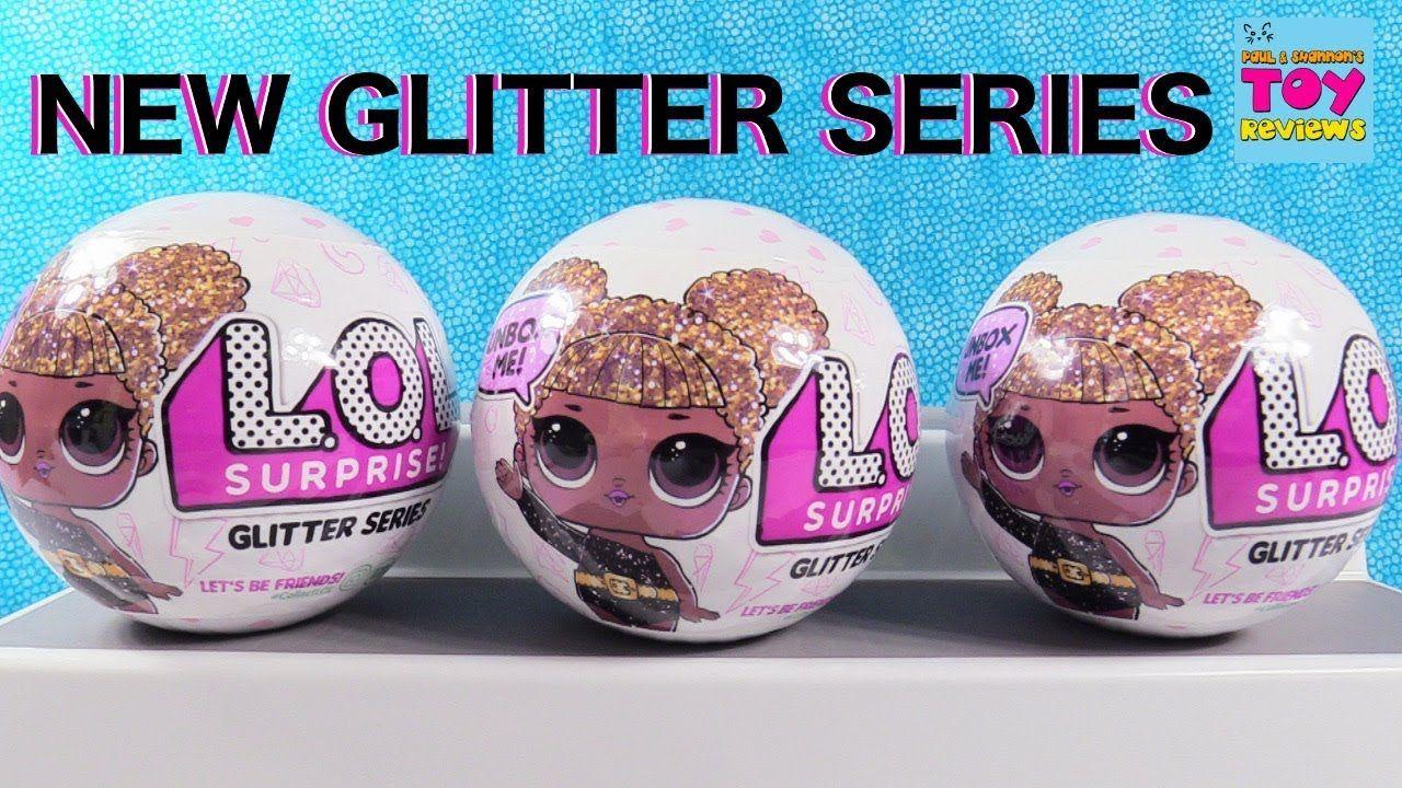 LOL Doll Glitter Logo - NEW LOL Surprise GLITTER Series Doll Blind Bag Toy Review Opening