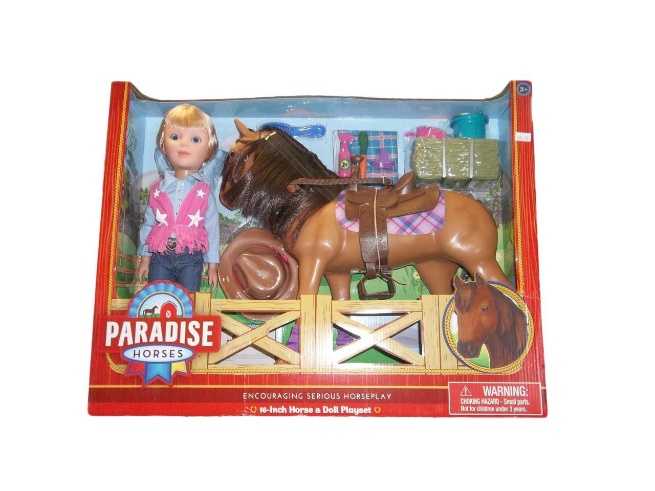 Paradise Horses Logo - Paradise Horse And Doll Set - Aces & Eights Western Wear, Inc.