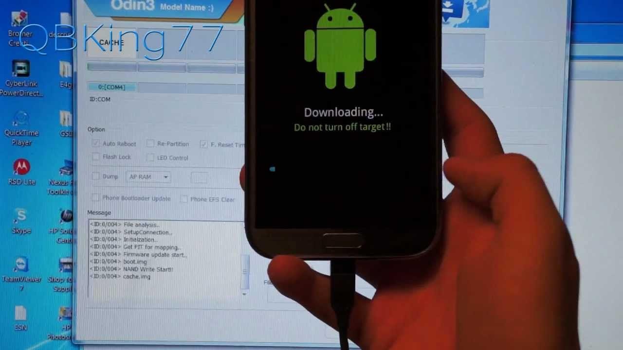 Samsung Galaxy Note 2 Logo - How to Unroot/Unbrick the Samsung Galaxy Note II to Stock - YouTube