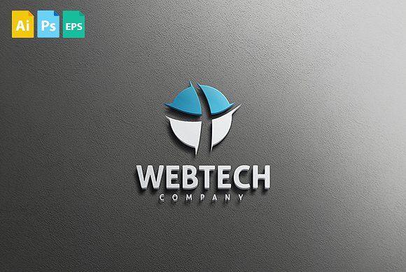 Web Tech Logo - Webtech Logo ~ Logo Templates ~ Creative Market
