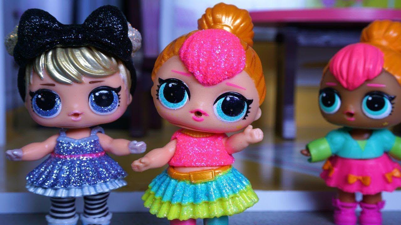 glam glitter tot dolls