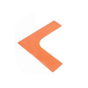 Orange Red Lines Logo - Mini Tennis/ Sports Court lines- Orange: 4 x Corners 4 x Straights ...