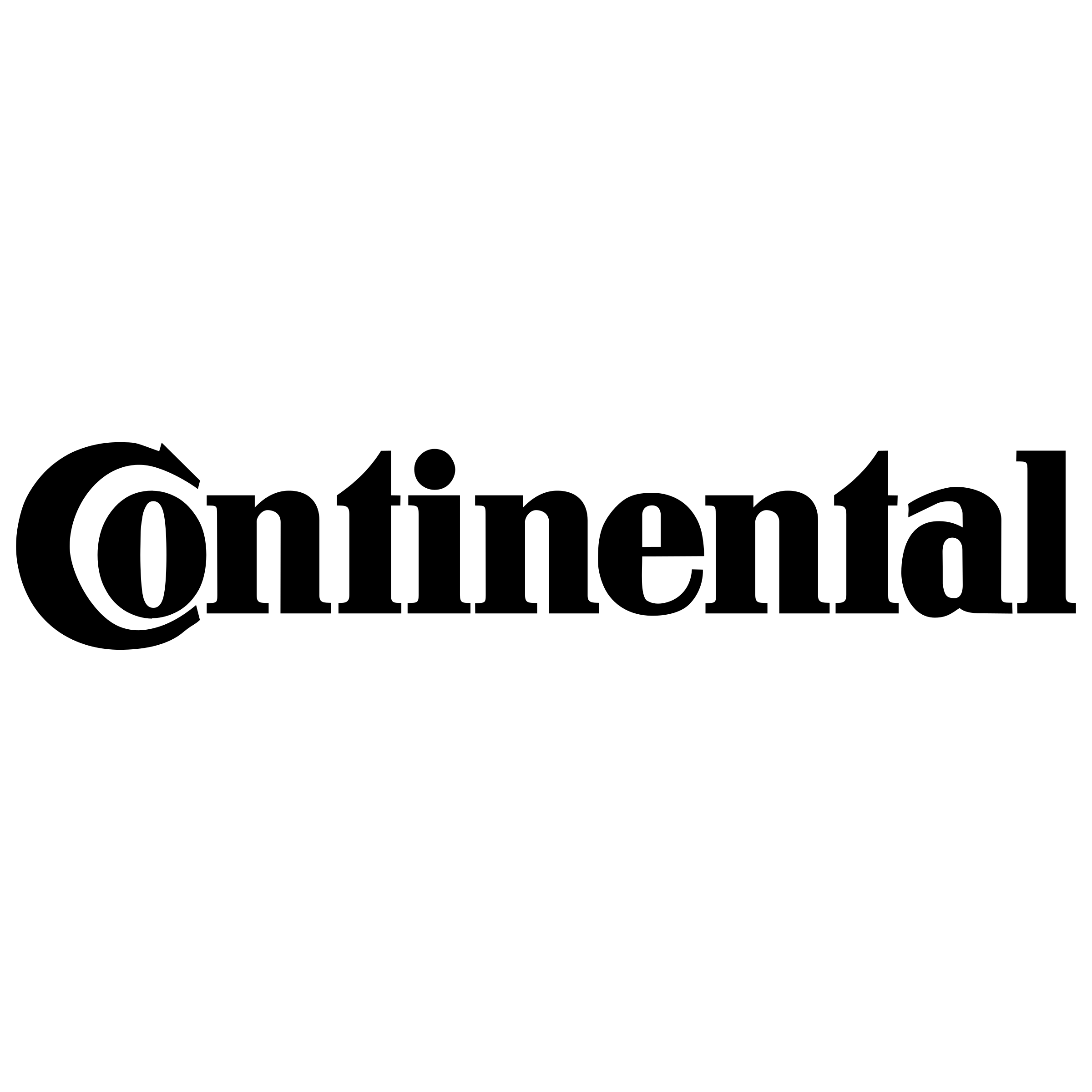 Continental Black Logo - Continental Logo PNG Transparent & SVG Vector