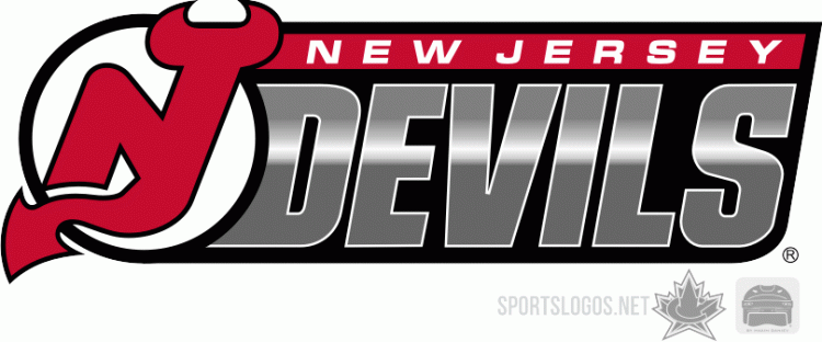 New Jersey Logo - New Jersey Devils Wordmark Logo Hockey League NHL