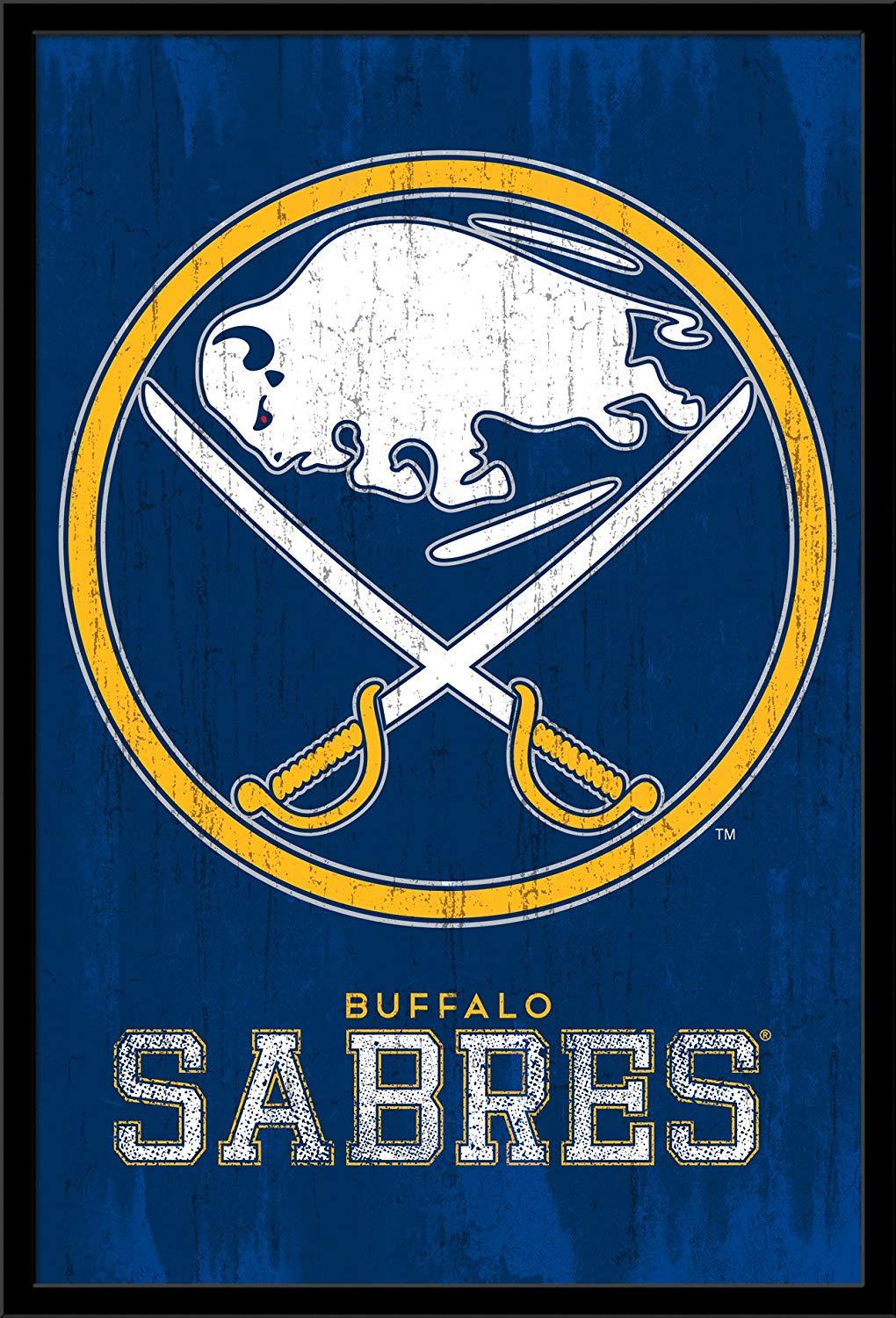 Sabres Logo - Amazon.com: Trends International Buffalo Sabres Logo Wall Poster ...