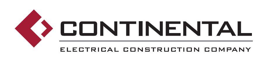 Continental Black Logo - Home - Continental Electrical Construction Company