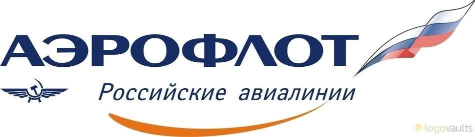 Russia Airline Logo - Aeroflot Airlines Logo (JPG Logo)