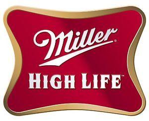 Miller Beer Logo - Miller High Life Beer Logo Edible Party Cake Image Topper Frosting