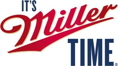 Miller Beer Logo - Amazon.com: It's Miller Time Beer Bumper Sticker 5