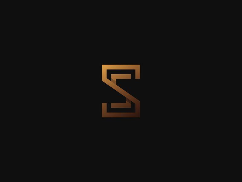 Golden S Logo - Logo Letter S