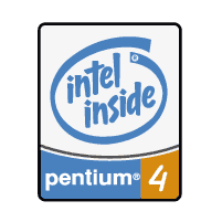 Intel Pentium Processor Logo - Intel Pentium 4. Download logos. GMK Free Logos