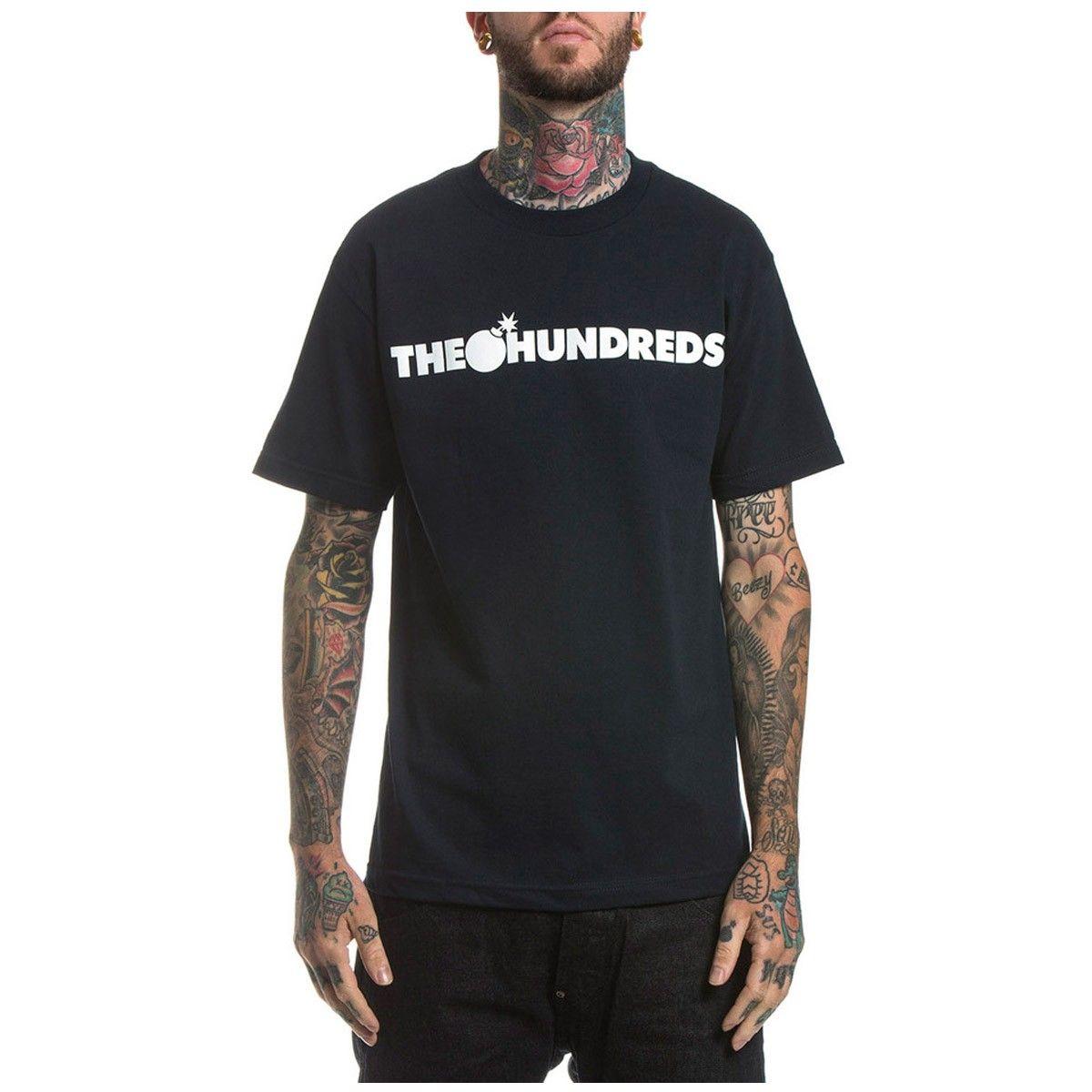 The Hundreds Clothing Logo - The Hundreds Forever Bar Logo T-Shirt - Navy