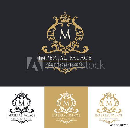 Palace Brand Logo - Hotel logo, Imperial palace logo, royal brand logo, luxury logo