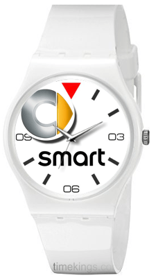Smart Car Logo - Smart Car Logo Ladies Silicone Watch