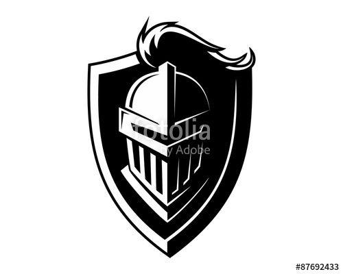Black Knight Logo - Black Knight Stock Image And Royalty Free Vector Files On Fotolia