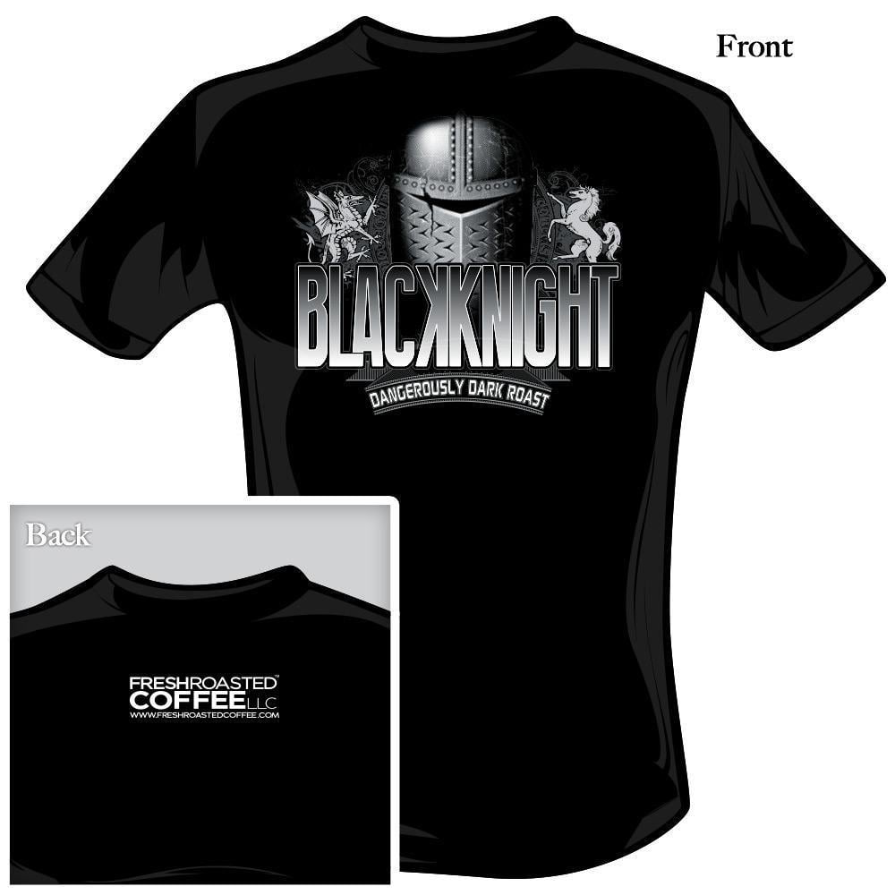 Black Knight Logo - Black Knight T Shirt. Fresh Roasted Coffee LLC