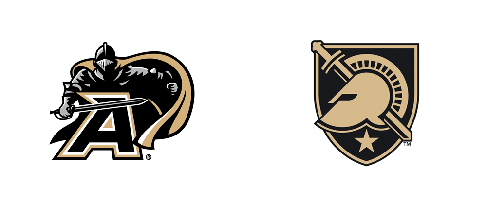 Black Knight Logo - Brand New: New Logo and Uniforms for Army West Point Athletics