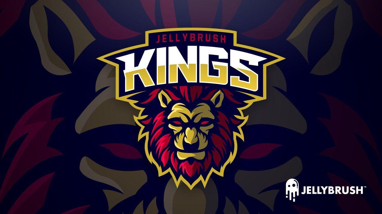 Lion Mascot Logo - SpeedArt | Lion Mascot logo - @RogerElric - YouTube