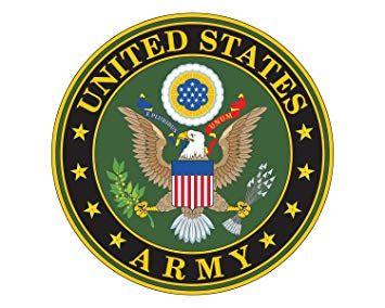 Red White Blue Military Logo - Morale Tags Army Seal Logo U.S. Army Emblem Military 5