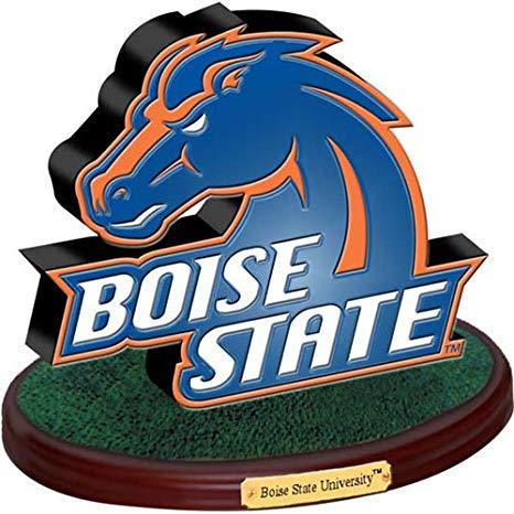 Multicolor Company Logo - Buy Memory Company NCAA Boise State University 3D Logo, One Size