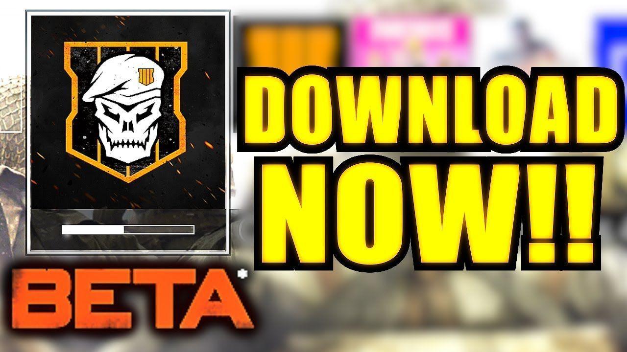 Bo4 Beta Logo - BO4 Beta) Pre Download NOW! To Download Black Ops 4 Beta PS4