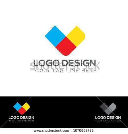 Multicolor Company Logo - V Letter Multi Color Logo Design Template Vector EPS ...