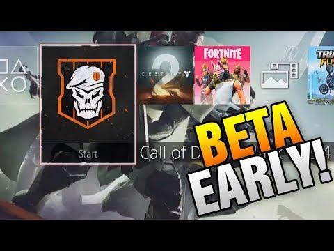 Bo4 Beta Logo - BLACK OPS 4 BETA GOING LIVE EARLY! - Black Ops 4 Beta Launching as ...