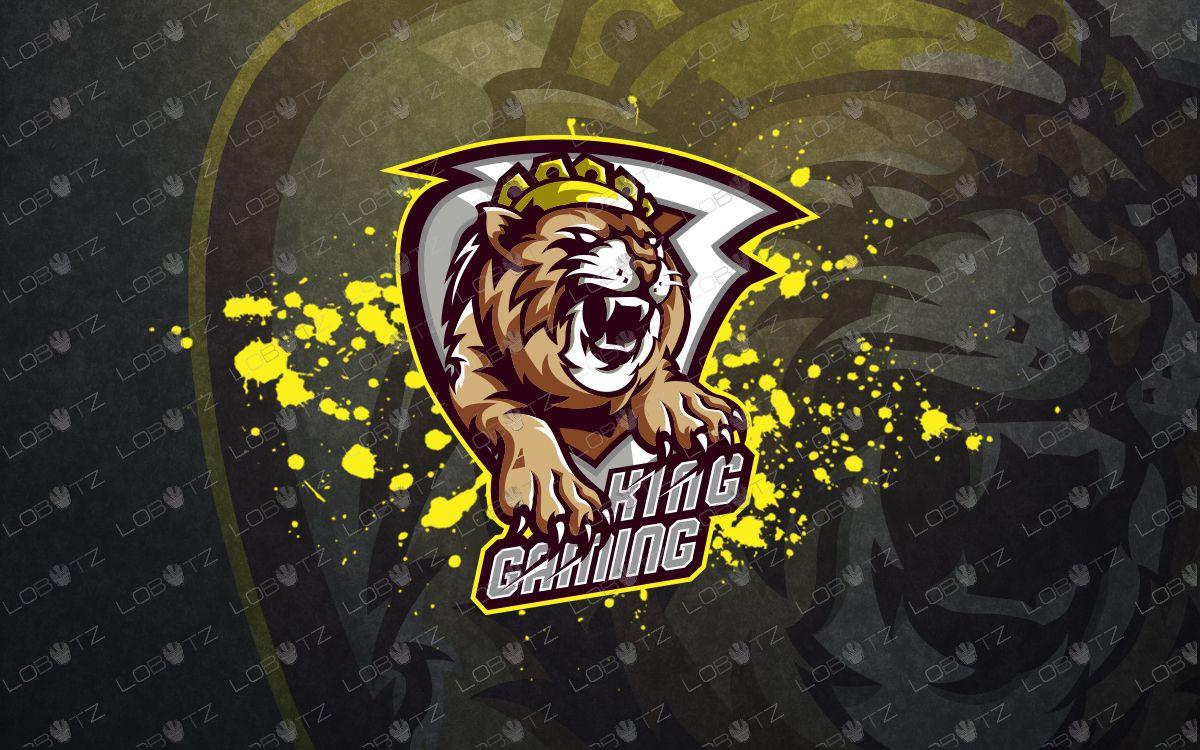 Lion Mascot Logo - Breathtaking King Lion Mascot Logo | Lion eSports Logo For Sale - Lobotz