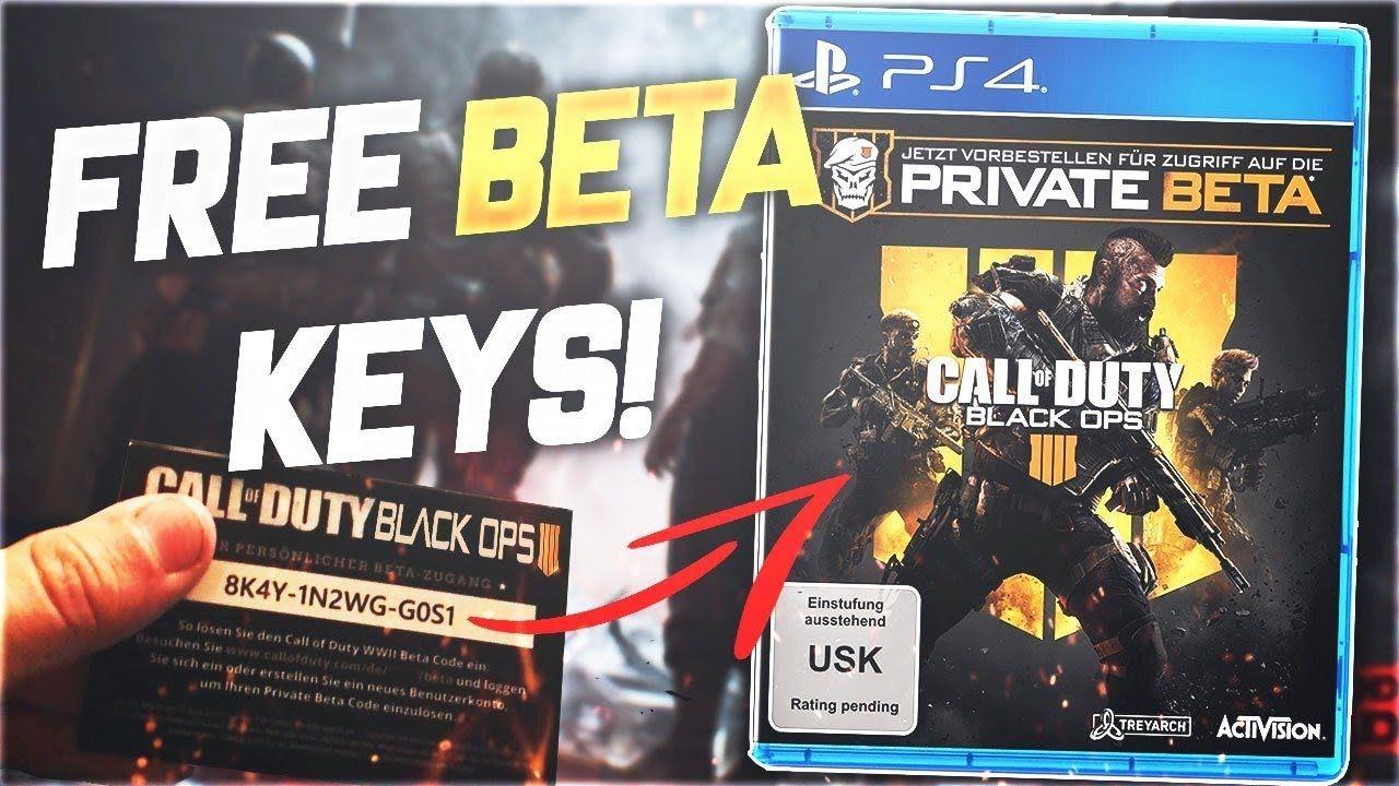 Bo4 Beta Logo - KOSTENLOSEN BO4 BETA CODE BEKOMMEN ! und einfach Black Ops