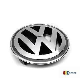 VW Grill Logo - new genuine vw tiguan 12-16 front grill vw badge emblem chrome ...