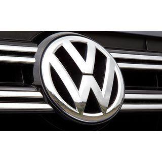VW Grill Logo - Buy LOGO VW MONOGRAM EMBLEM 12.5cm FRONT GRILL Volswagen Volkswagen