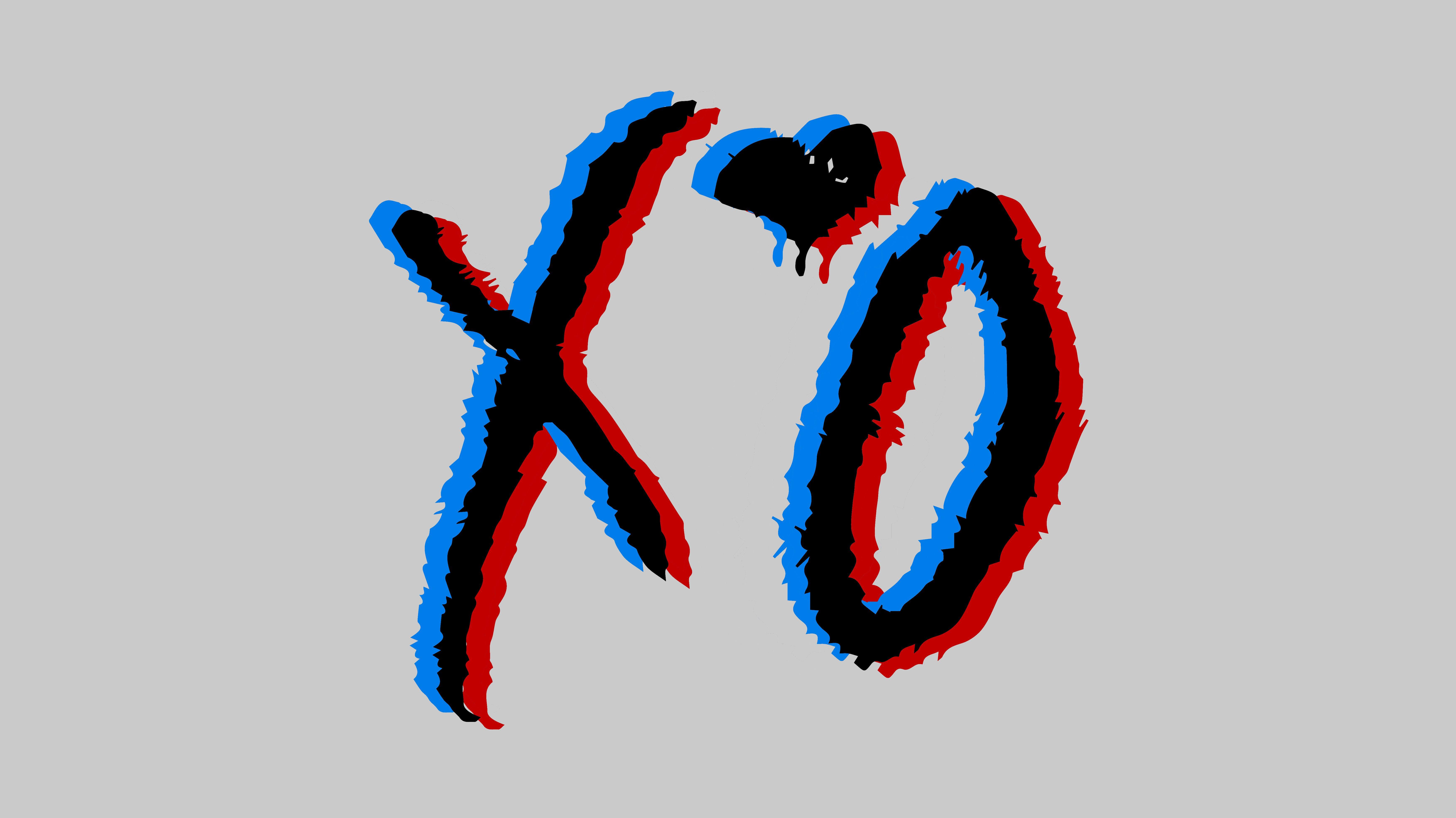 The Weeknd Logo - The Weeknd Stereoscopic XO Logo