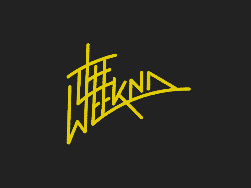 The Weeknd Logo - The Weeknd by Danny Arar | Dribbble | Dribbble
