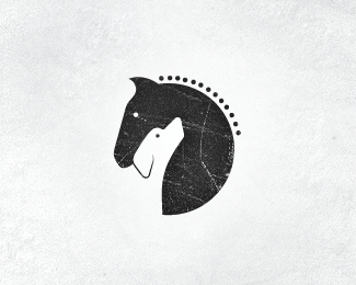 Horse and Dog Logo - logo for horse stables & dog training center | design & photography ...