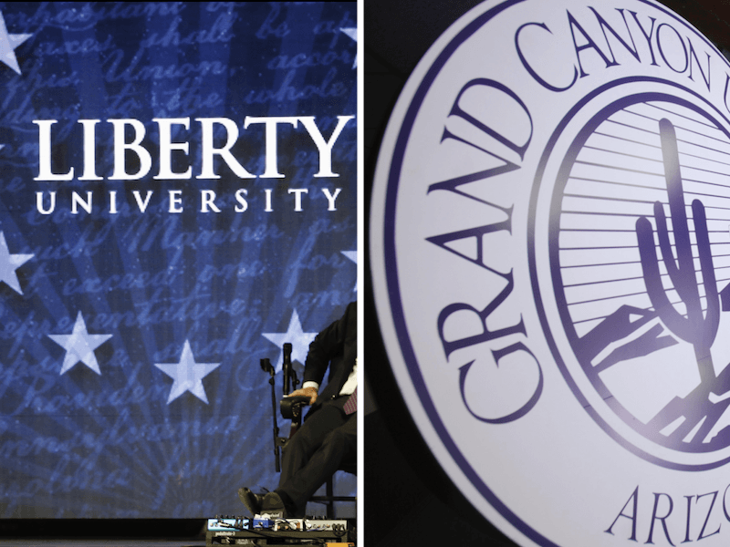 Grand Canyon College Logo - Liberty University is no longer the largest Christian university